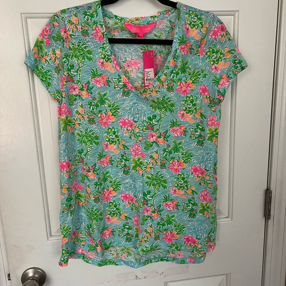Disney Lilly Pulitzer tshirt